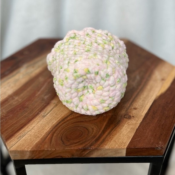 Handmade crocheted 3 inch pot cover PLANT NOT INCLUDED - Picture 2 of 3